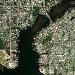 Old Callaway Florida High Resolution Satellite Map