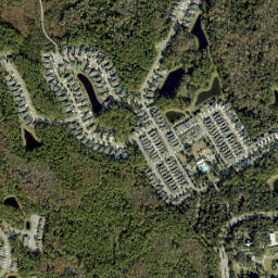 Twentymile Florida High Resolution Satellite Map