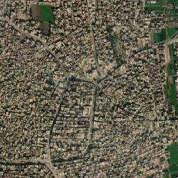 Awsīm map(satellite map)