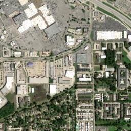 4453-4463 Dowlen Road, Beaumont, TX High Resolution Satellite Map