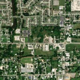 Youngsville map(satellite map)