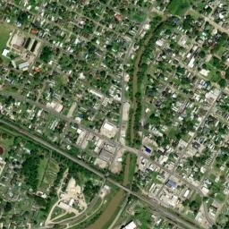 Donaldsonville map(satellite map)