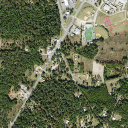 Tully Florida High Resolution Satellite Map