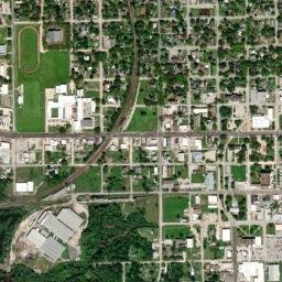 Orange map(satellite map)
