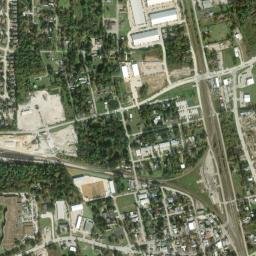 Spring map(satellite map)