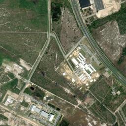 Tyndall Air Force Base map(satellite map)