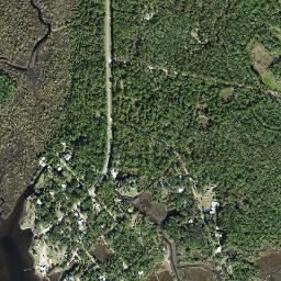 Spring Creek Florida High Resolution Satellite Map