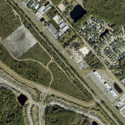 Durbin Florida High Resolution Satellite Map