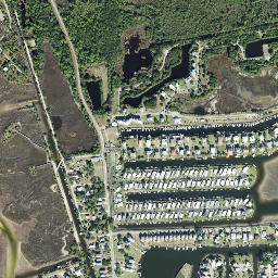 2-98 Cedar Island Way, Crawfordville, FL High Resolution Satellite Map