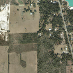 Honeyville Florida High Resolution Satellite Map