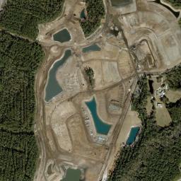 Satellite view of The Golf Club at South Hampton
