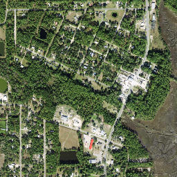 Panacea Florida High Resolution Satellite Map