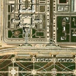 New Administrative Capital of Egypt map(satellite map)