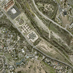 1236 East, Kerrville, TX 78028 High Resolution Satellite Map