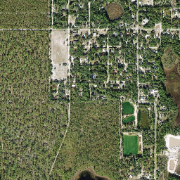 Panacea Park Florida High Resolution Satellite Map