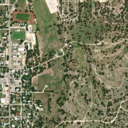 Rocksprings map(satellite map)