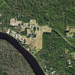 Curtis Mill Florida High Resolution Satellite Map