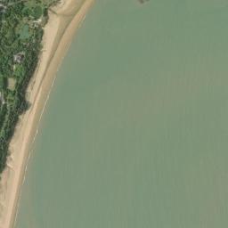 Satellite view of Putuoshan Thousand Steps Beach