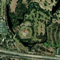 New orleans Botanical Gardens High Resolution Satellite Map