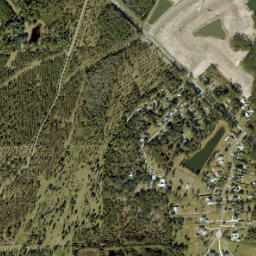 Elwood Florida High Resolution Satellite Map