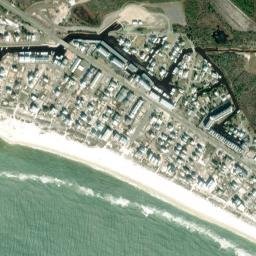Mexico Beach map(satellite map)