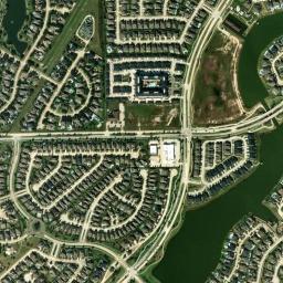 Satellite view of Houston National Golf Club