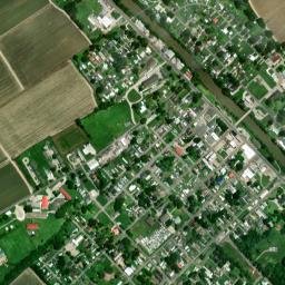 Napoleonville map(satellite map)