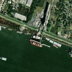 Destrehan map(satellite map)