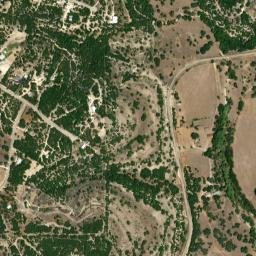 Potters Creek Rd, Canyon Lake, TX High Resolution Satellite Map
