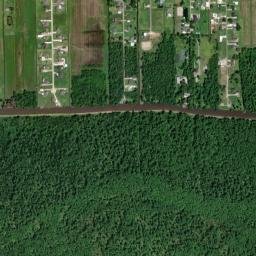 South Vacherie map(satellite map)