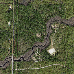 Fort Gadsden Florida High Resolution Satellite Map