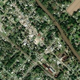 Jeanerette map(satellite map)