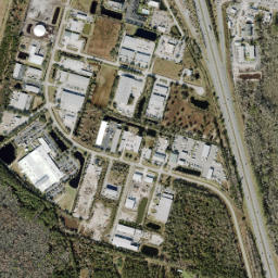 Saint Johns County map(satellite map)