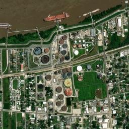 Marrero map(satellite map)