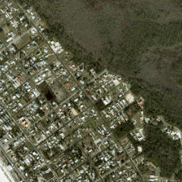 Saint Joe Beach Florida High Resolution Satellite Map