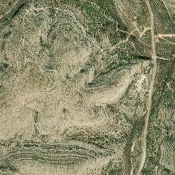 Val Verde County map(satellite map)