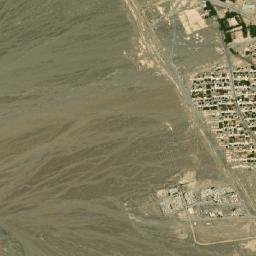 Golbāf map(satellite map)