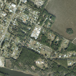 White City Florida High Resolution Satellite Map