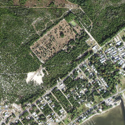 Lanark Village Florida High Resolution Satellite Map