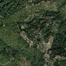 Kausani map(satellite map)