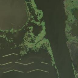 Cameron Parish map(satellite map)