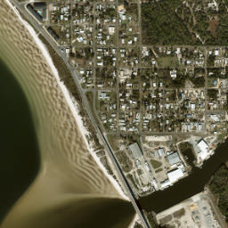 Highland View Florida High Resolution Satellite Map