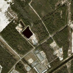 Milltown Florida High Resolution Satellite Map