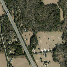 Spring Hill Florida High Resolution Satellite Map