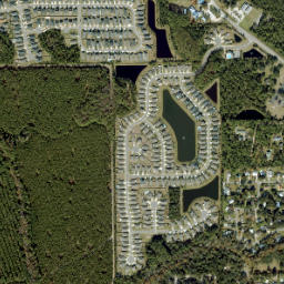 Fort Peyton Florida High Resolution Satellite Map