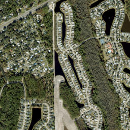 Vermont Heights Florida High Resolution Satellite Map