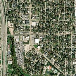 West Interstate 45 Service Road & Interstate 45 Houston Satellite Map