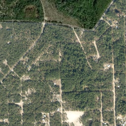 Georges Lake Florida High Resolution Satellite Map