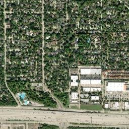 Spring Valley map(satellite map)