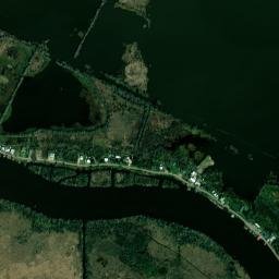 Bayou Gauche map(satellite map)